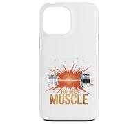 Hustle For The Muscle Motivational Quote Case for iPhone 13 Pro Max