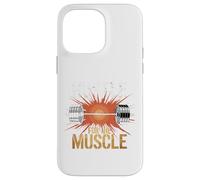Hustle For The Muscle Motivational Quote Case for iPhone 14 Pro Max