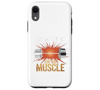 Hustle For The Muscle Motivational Quote Case for iPhone XR