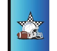 Hustle Hard: Football Composition Notebook | Sports | Motivation | Boy Gift Idea | College Ruled | 120 Pages | 7.5 x 9.25 |