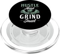 Hustle Hard Grind Smart Loving Money PopSockets PopGrip for MagSafe