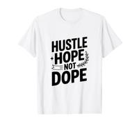 Hustle Hope Not Dope Value Graphic T-Shirt