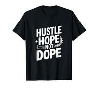 Hustle Hope Not Dope Value Graphic T-Shirt