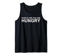Hustle Like You are Hungry Inspired Accessory Tank Top