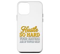 Hustle So Hard Your Haters Ask If You’re Okay - Motivational Case for iPhone 12 mini