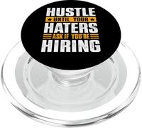 Hustle Until Your Haters Ask If You're Hiring - Entrepreneur PopSockets PopGrip for MagSafe