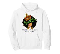 Hustle Until Your Haters Ask If You're Hiring Women Queen Pullover Hoodie