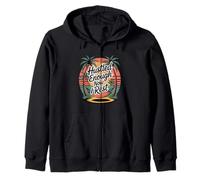 Hustled Enough Now I Rest. Relaxing Retired Life Zip Hoodie
