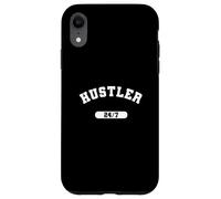 Hustler 24 7 - Sarcastic College University Style Case for iPhone XR