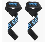 HUSTLERS ONLY Weight Lifting Straps for Gym - 60cm Heavy Duty Gym Straps Weight Lifting, Weightlifting Straps for Deadlifts, Pull Ups, Training - Durable Lifting Straps Weightlifting for Men & Women