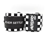 Hustlers Only Weightlifting Wrist Wraps for Wrist Support to Reduce the Wrist Pain 18 Inch Wrist Straps for Powerlifting, Strength Training, and Gym Training Ideal for Men and Women (Checkerberry)