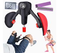 Husyop Thigh Master 0-110 lbs Adjustable Resistance Inner Thigh Exerciser, Thigh Trainer Pro with Leg Straps, Pelvic Floor Exerciser Kegel Trainer Thigh Toner Hip Trainer for Women Men (