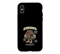 Hut on Legs Field Guide Slavic Folklore Fan Case for iPhone X/XS