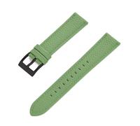HUTBUVEAW 20mm 22mm Waterproof Sailcloth Watch Strap Two-Sided Nylon Leather Watchband Quick Release Band Sport Belt For Men(LightGreen Black,20mm)