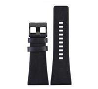 HUTBUVEAW 24mm 26mm 28mm 30mm 32mm Soft Cowhide Strapfor Diesel Watch Dz4323 Dz4318 Dz4329/ Friday Series Large Size Cowhide Strap(Black bk,32mm)