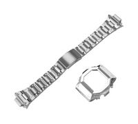 HUTBUVEAW Metal Set For Casio G-SHOCK Big G Block GX-56BB GXW-56 Modified Precision Steel Watch Band Case Bracelet Accessories(Steel Strap case,For GXW-56)
