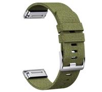 HUTBUVEAW Military Durable Nylon Strap Suitable For Fenix7X Pro/5X/6 Nylon Weaving, Suitable For Fenix5/6/7/Instinct Replacement(Army green 2,22mm)