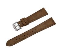 HUTBUVEAW Vintage Soft Suede Leather Watch Strap Band Quick Release 18mm 19mm 20mm 22mm Replacement Wristband Accessories(Brown,20mm)
