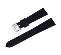 HUTBUVEAW Vintage Soft Suede Leather Watch Strap Band Quick Release 18mm 19mm 20mm 22mm Replacement Wristband Accessories(Black,22mm)