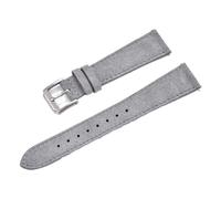 HUTBUVEAW Vintage Soft Suede Leather Watch Strap Band Quick Release 18mm 19mm 20mm 22mm Replacement Wristband Accessories(Light Gray,19mm)