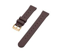 HUTBUVEAW Waffle Rubber Strap 20mm 22mm Sport Quick Release FPM/FKM Rubber Watchbands For Men's Diving Watch(Brown gold,22mm)