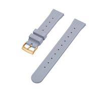 HUTBUVEAW Waffle Rubber Strap 20mm 22mm Sport Quick Release FPM/FKM Rubber Watchbands For Men's Diving Watch(Grey gold,22mm)