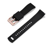 HUTBUVEAW Watch Band Quick Release Rubber Silicone Watch Strap 20mm Watch Strap Watch Replacement Watchband(Black 4)