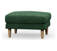 Hutch Fabric Footstool - Sage Green
