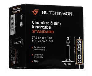 HUTCHINSON 657731 Bicycle tube. Black 27.5 x 2.30-2.85/48 mm