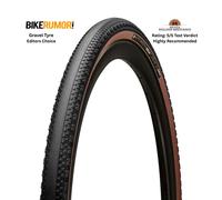 Hutchinson Caracal Race 127 Tpi Tubeless 700 X 50 Gravel Tyre Brown 700 x 50 700 x 50 Black / Tan
