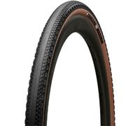 Hutchinson Caracal Tubeless Gravel Tyre - 700c - Black / Tan / 700c / 40mm / Tubeless Black/Tan