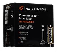 HUTCHINSON 657731 Bicycle tube. Black 27.5 x 2.30-2.85/48 mm