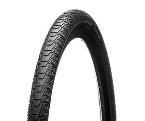 HUTCHINSON - HAUSSMANN - Tubetype - City/Bike Tyre - Comfort and Maneuverability - Rigid Rods - Black - Dimensions 27.5 x 1.75 Inches