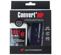 HUTCHINSON - MTB Tubeless Conversion Kit (Tape 30 mm + 1 Protect'Air Max 120 ml + 2 Removable Valves + Obturator)