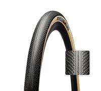 Hutchinson Overide Bi-compound Hardskin Tubeless 650b X 47 Gravel Tyre Black 650B x 47 650B x 47 Black / Tan