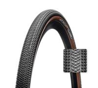 Hutchinson Touareg Reinforced Tubeless 700c X 40 Gravel Tyre 700C x 40 Black / Brown