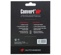 Hutchinson Tubeless 25 Mm Conversion Kit One Size Black