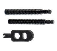 Hutchinson Valve Extender 40mm 2 units - Black