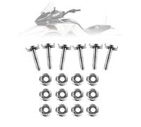 Hutexico - Mirror Locks for Can Am Spyder F3/LTD 2016+ and RT 2020+ - Rear View Mirror Screws and Nuts Kit