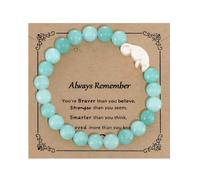 HUTIMY Manatee Gifts for Women Men Manatees Themed Tomorrow Jewelry Ornaments Manatee Bead Bracelet
