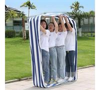 HUTRADE Family Set Outdoor Team Games: Fun Olympics + Summer Party + Team Building (with Action Mat & Break Games) - Perfect for Garden, School & Company Events