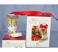 Hutschenreuther Christmas Boots 2000 Porcelain in original box