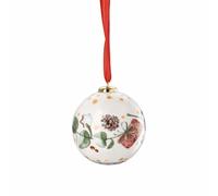 Hutschenreuther Christmas Collectable Series Christmas Songs 2025 "Alle Jahre wieder Porcelain Ball Small Diameter 6 cm