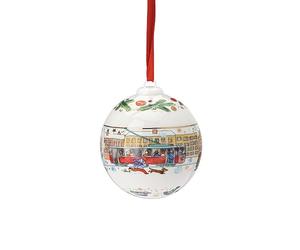 Hutschenreuther Porcelain Christmas Bauble 2023 Porcelain Ball