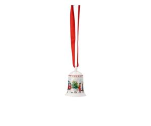 Hutschenreuther Porcelain Mini Bell 2023 Christmas Sounds 5 cm Tram