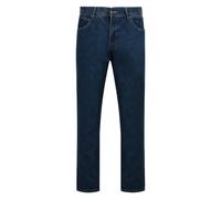 Hutson Harbour Mens Regular Fit Jeans - Darkwash - W32L | TJ Hughes Blue