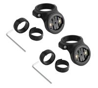 HUTSRAI Bike Seat Rail Tail Light Mount Seat Post Mount LED Light Bracket for Varia Radar Rearview Mirror