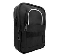 HUTSRAI Golf Ball Bag Pouch,Golf Portable Organizer, Golf Parts Pouch for Gadgets, Like Golf Balls, Tees, Ball Market