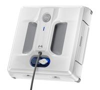 HUTT A1 Window Cleaning Robot with 4-Way Spray System (150 ml Tank, 6000 Pa Suction Power, Edge and Obstacle Detection, for Glass, Tiles, Conservatories, Mirrors etc., Safety Rope, 3 x Cleaning Cloth)