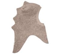 Huttelihut - Kid's Balaclava Triangles Wool - Balaclava size 48 cm - 6-12 Months, brown